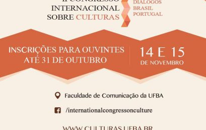 II Congresso Internacional Sobre Culturas – Inscrições até 31 de outubro