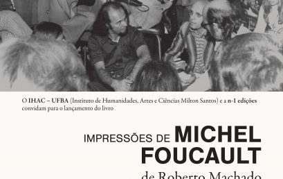 O Salão Nobre da Reitoria da UFBA recebe no dia 28 de junho a conferência “Impressões de Michel Foucault”