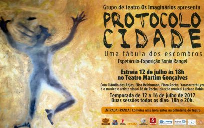 PROTOCOLO CIDADE: uma fábula dos escombros é apresentado em curta temporada no Teatro Martin Gonçalves