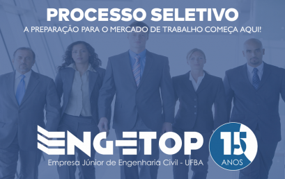 Empresa Júnior de Engenharia Civil da UFBA abre inscrições para o processo seletivo 2017.2