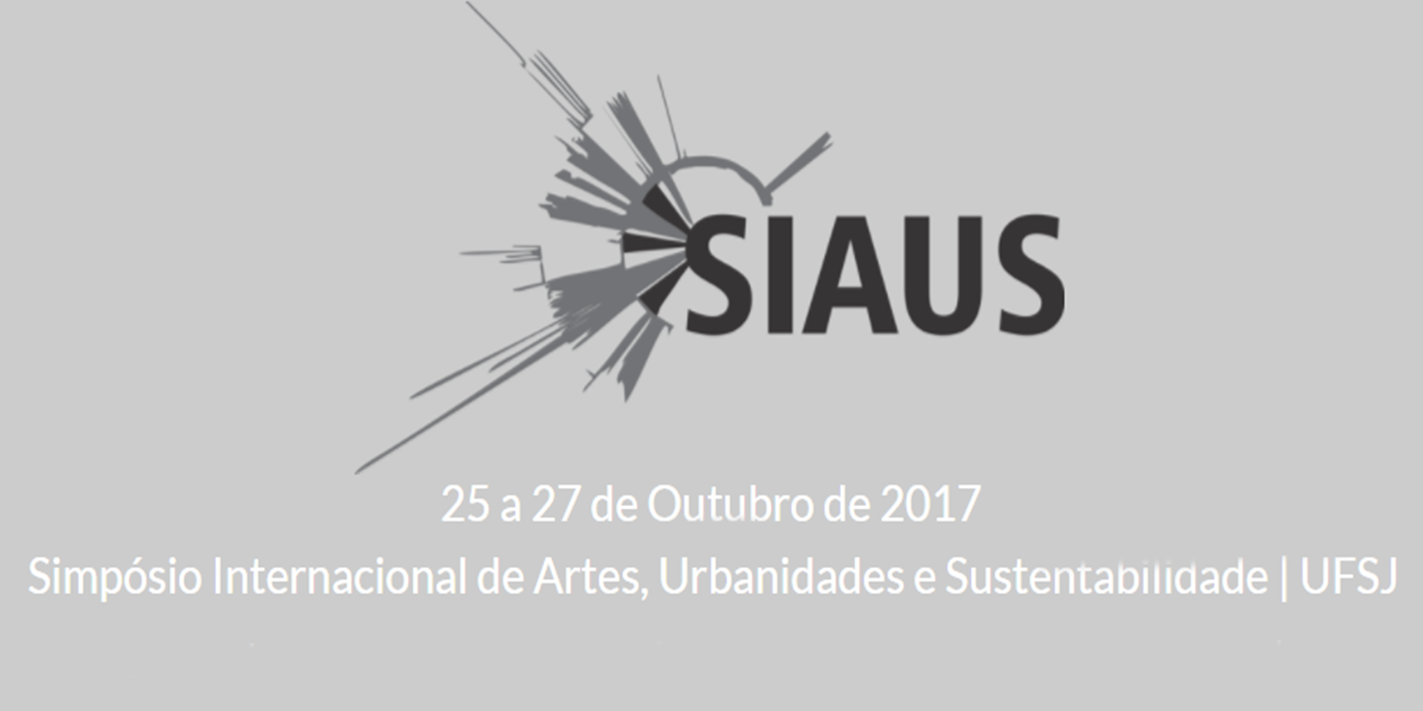 Submissão de trabalhos no 1º Simpósio Internacional: Conectando Artes, Urbanidades e Sustentabilidade, UFSJ