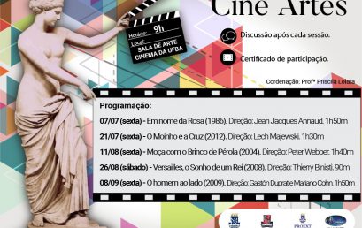 A SALADEARTE Cinema UFBA exibe em sua próxima edição o filme “Moça com Brinco de Pérola”
