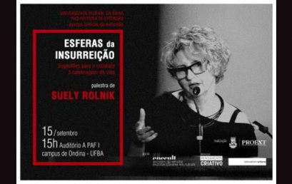 PROEXT realiza mais uma edição do “Pontos Críticos da Extensão” e recebe a psicanalista Suely Rolnik