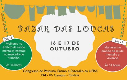 Segunda edição do Bazar das Loucas acontece durante o Congresso da UFBA 2017