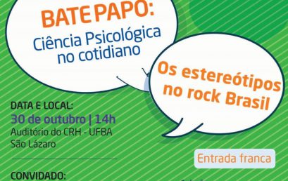 Bate-papo “Ciência Psicológica no Cotidiano” tratará dos estereótipos no Rock Brasil