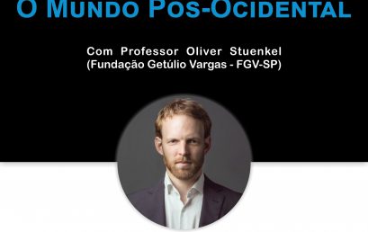 PPGRI e UNILAB promovem evento com participação do professor Oliver Stuenkel (FGV-SP)