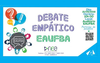 Diálogos EAUFBA promove “Debate Empático” para refletir sobre pontos de vista diferentes