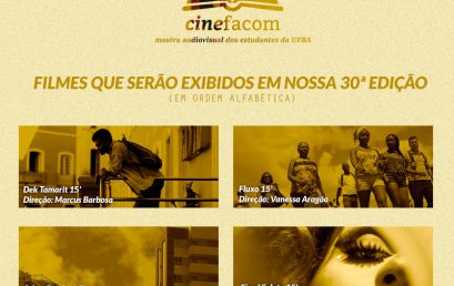 CINEFACOM realiza sua 30ª edição no mês de outubro