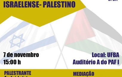 PPGRI e Stand With Us Brasil promovem debate sobre o conflito israelense-palestino nesta quarta-feira (07)