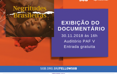Documentário “Negritudes Brasileiras” tem exibição na próxima sexta-feira no auditório do PAF-V