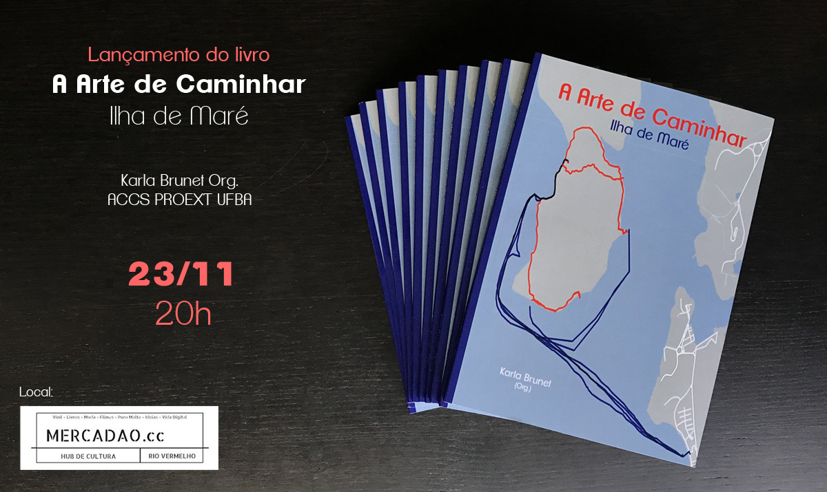 Professora do IHAC lança livro resultante das atividades da ACCS A Arte de Caminhar