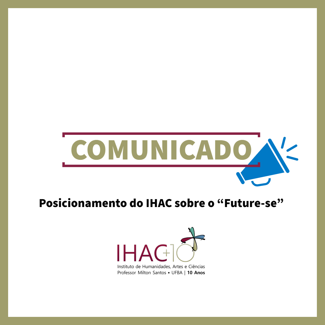 Posicionamento do IHAC sobre o “Future-se”