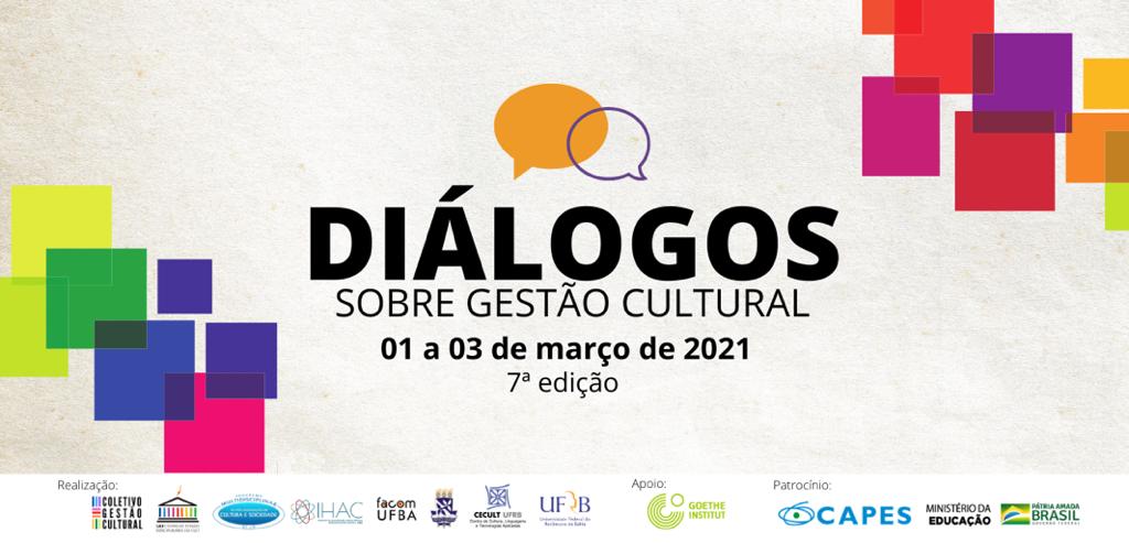 Diálogos sobre Gestão Cultural recebe resumos expandidos até 05/02