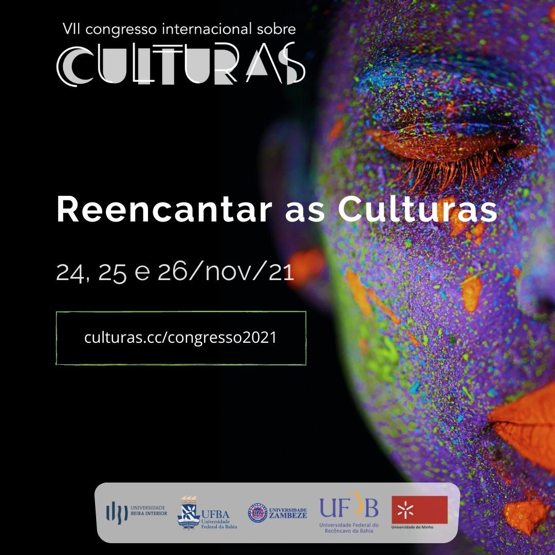 VII Congresso Internacional sobre Culturas acontece de 24 a 26 de novembro
