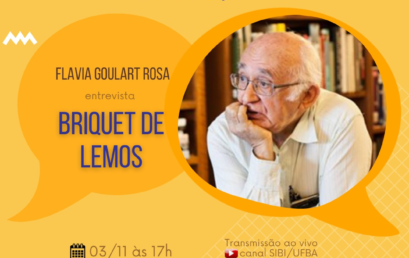 Docente do PPGEISU entrevista o bibliotecário, professor e editor Briquet de Lemos