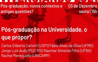 Professor Naomar de Almeida participa de debates sobre a universidade em dois eventos nacionais