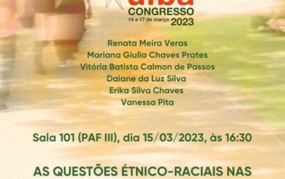 #CongressoUFBA2023 | As Questões Étnico-Raciais nas Ações de Extensão da UFBA
