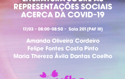 #CongressoUFBA2023 | Revisão Integrativa de Literatura Sobre as Representações Sociais Acerca da COVID-19