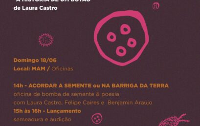 Laura Castro (IHAC) lança seu novo livro “A história de um botão” no dia 18 de junho no MAM Bahia