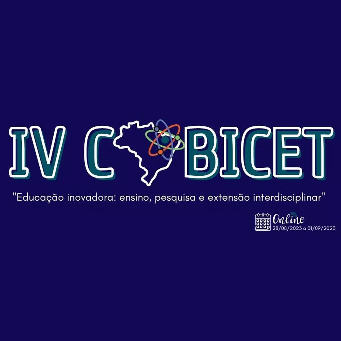 IV CoBICET acontece de 28 de agosto a 01 de setembro em formato on-line