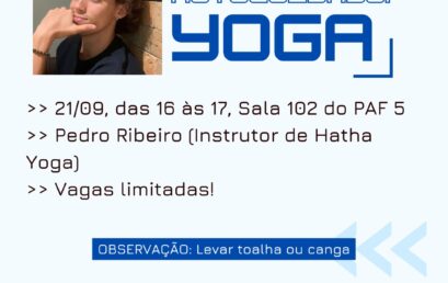 Abertas as inscrições para Aula de Yoga no dia 21 de setembro no IHAC