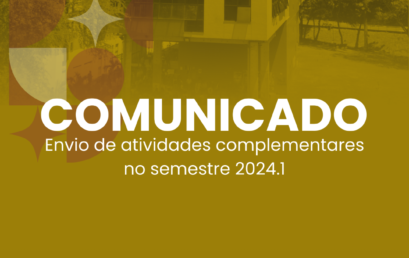 Envio de atividades complementares no semestre 2024.1