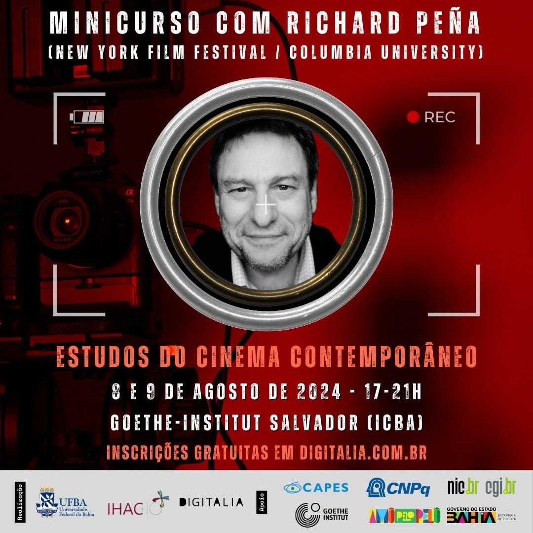 Rede Digitalia promove minicurso “Estudos do Cinema Contemporâneo”