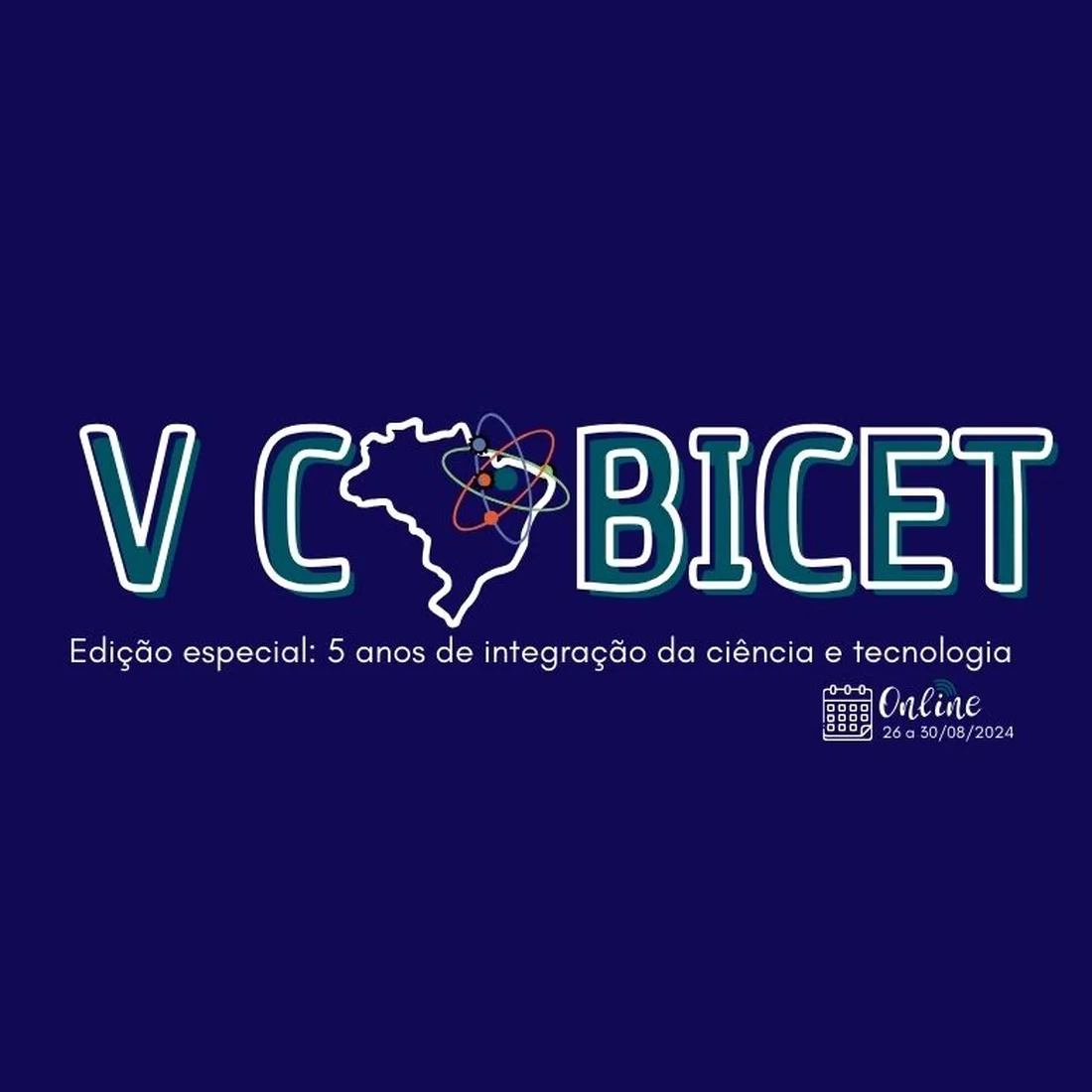 V CoBICET acontece de 26 a 30 de agosto de modo online