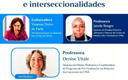 Palestra sobre “Política externa, gênero e interseccionalidades” acontece nesta quinta-feira (29) na Faculdade de Direito da UFBA