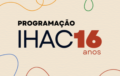 IHAC celebra seus 16 anos em evento no dia 14 de novembro