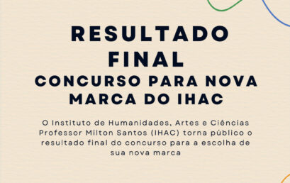 Comissão Organizadora do concurso para a escolha da nova marca do IHAC divulga o resultado final