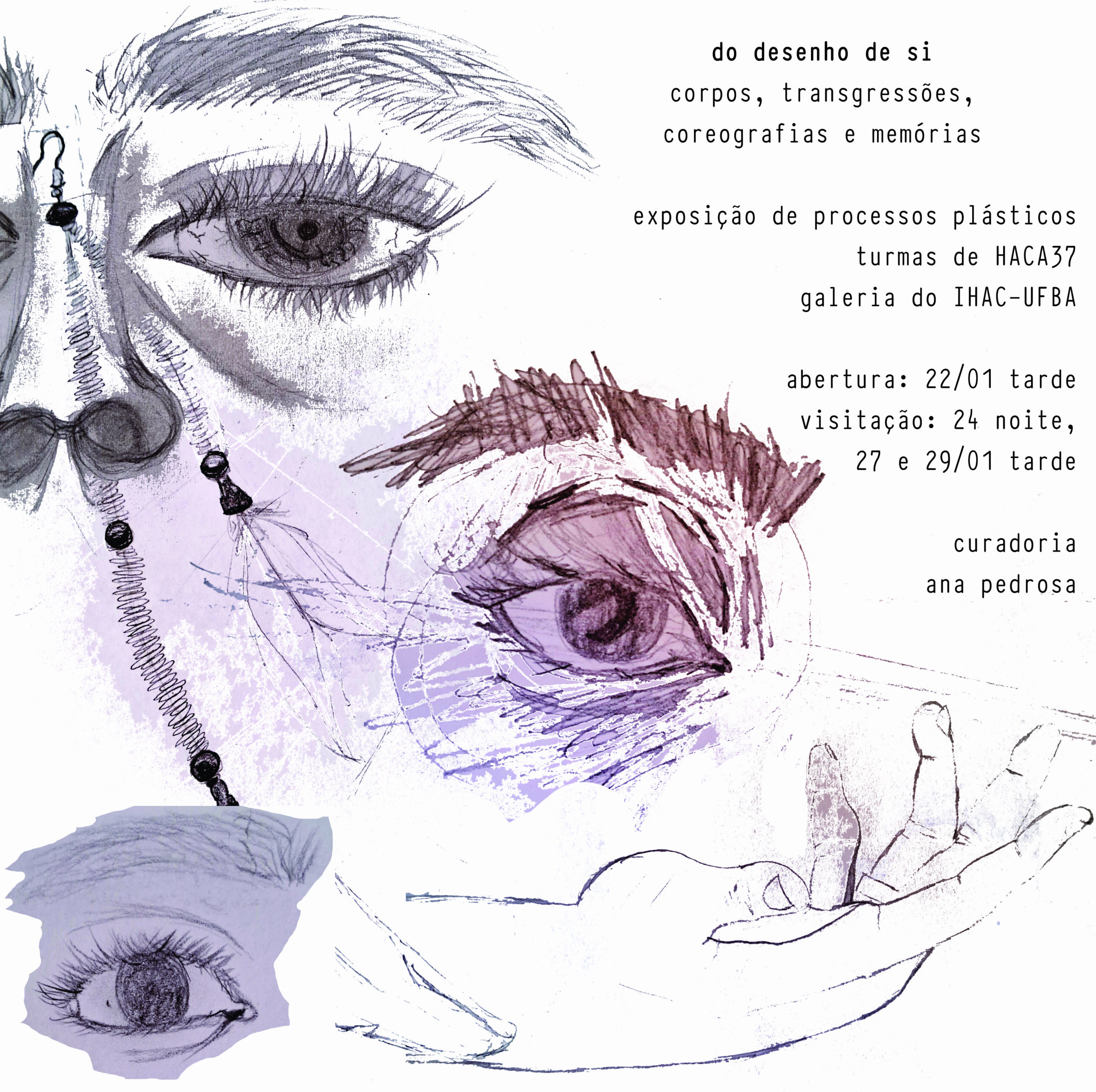 Galeria do IHAC recebe exposição de estudantes de Ação Artística II com curadoria de Ana Pedrosa