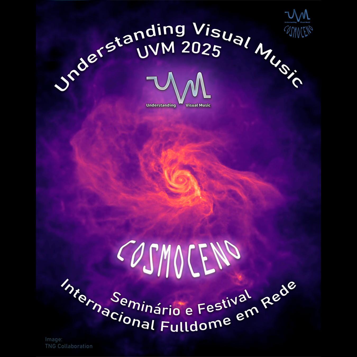 Com curadoria de professor do IHAC, UVM 2025: COSMOCENO recebe submissões de trabalhos até 10 de maio de 2025 Com curadoria de professor do IHAC, UVM 2025: COSMOCENO recebe submissões de trabalhos até 10 de maio de 2025
