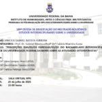 PERCEPÇÕES DAS/ES/OS EGRESSAS/ES/OS DO BACHARELADO INTERDISCIPLINAR EM SAÚDE DA UNIVERSIDADE FEDERAL DA BAHIA SOBRE AS ATIVIDADES EXTENSIONISTAS