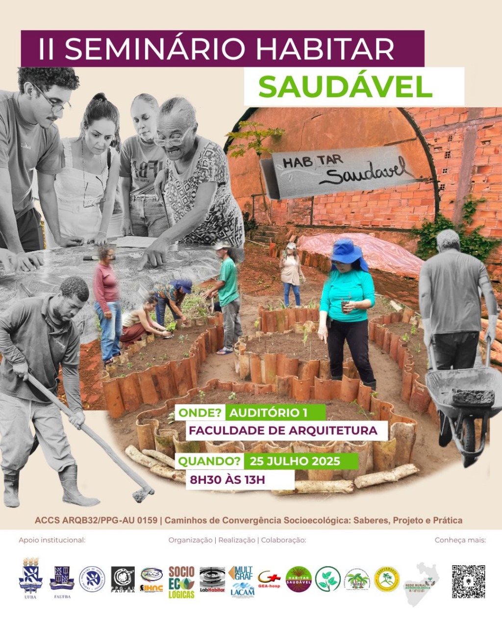 II Seminário Habitar Saudável acontece nesta sexta-feira (25) na FAUFBA com colaboração de docente do IHAC